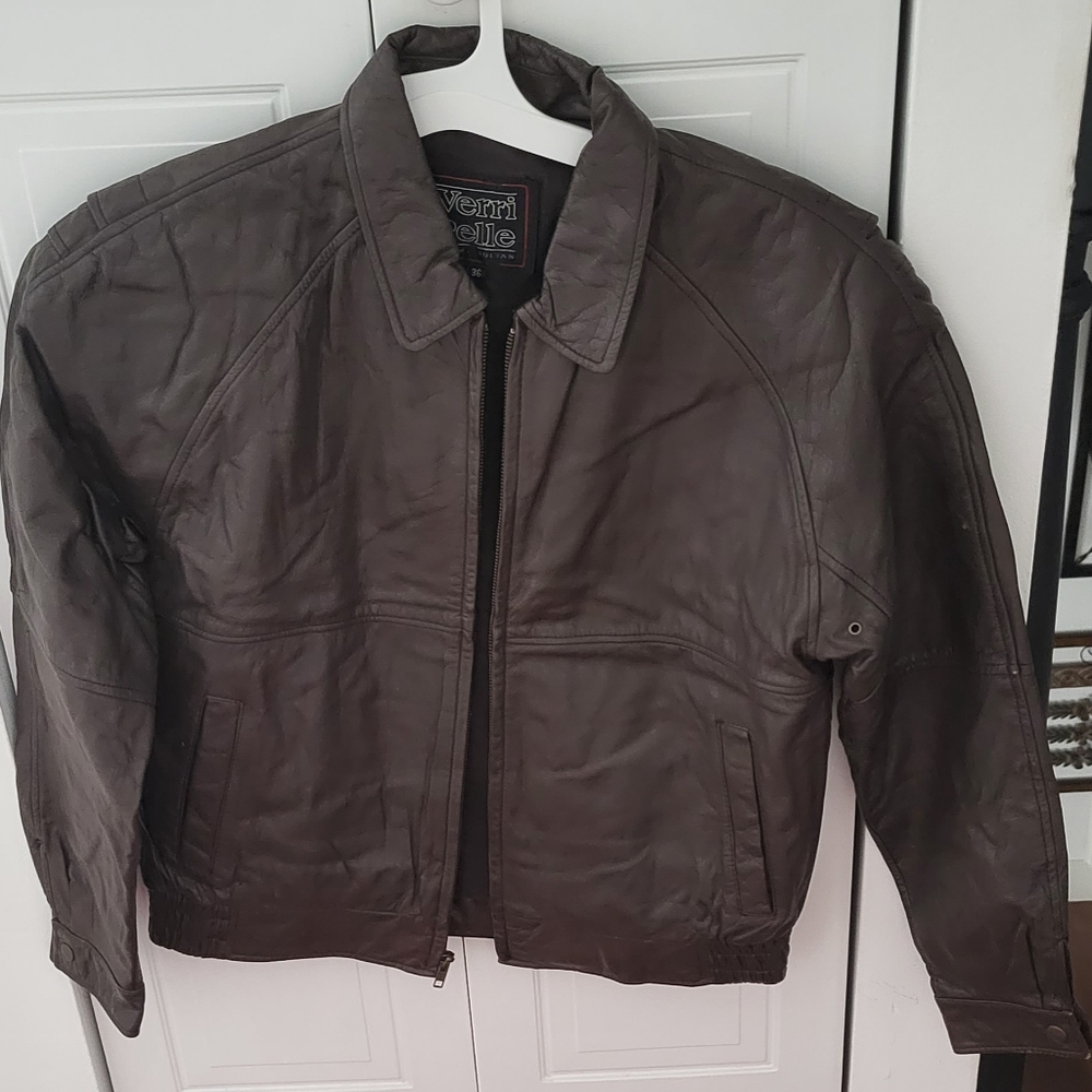 Verri Pelle Men's Leather jacket size 36